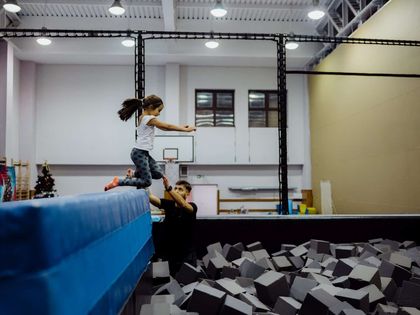 Sala gimnastyczna Regimis przy ul. Stawowej 28